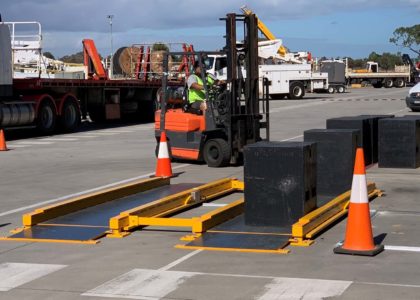 portable weight scales for trucks