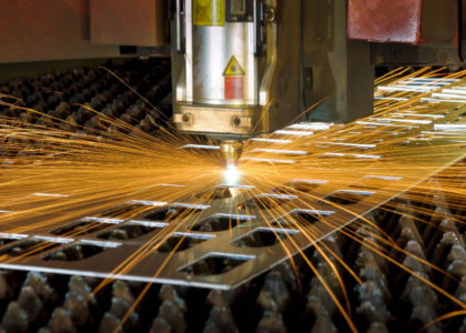 Steel laser cutting