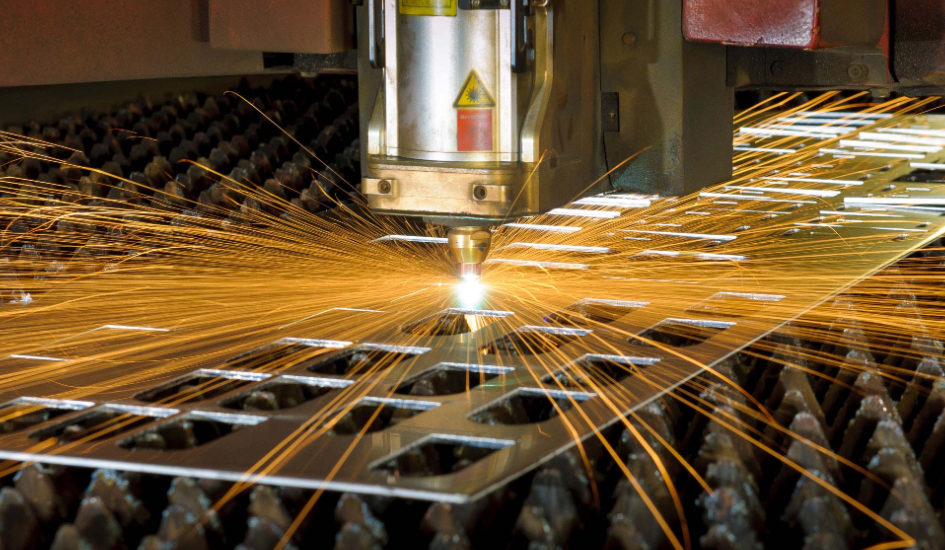 Steel laser cutting