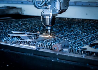 copper laser cutting